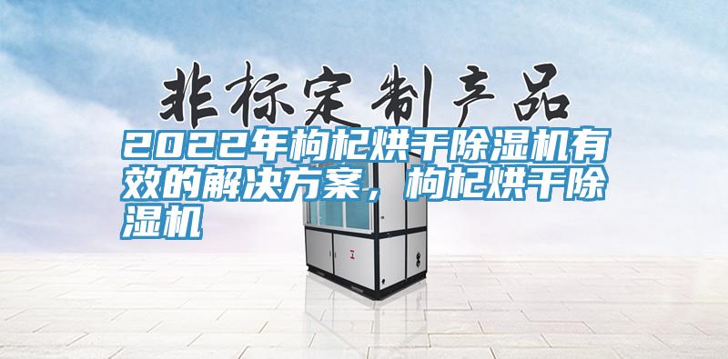 2022年枸杞烘干除濕機有效的解決方案，枸杞烘干除濕機