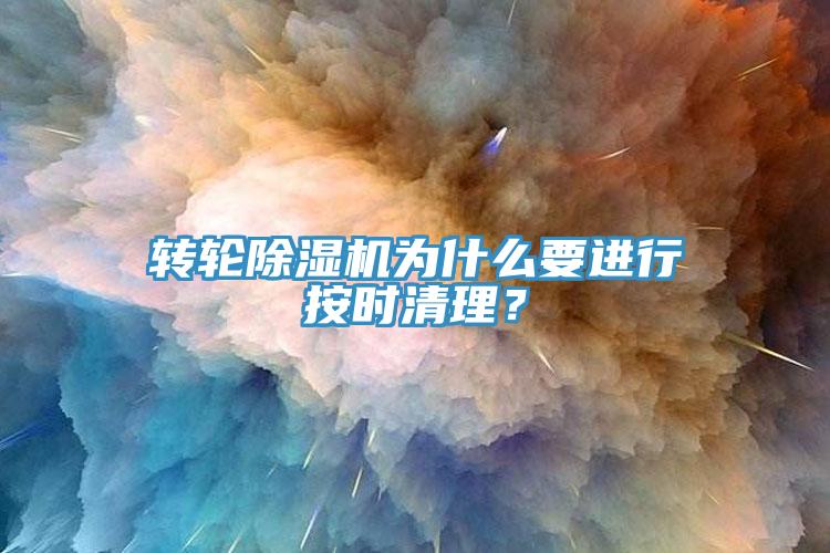 轉(zhuǎn)輪除濕機為什么要進行按時清理？