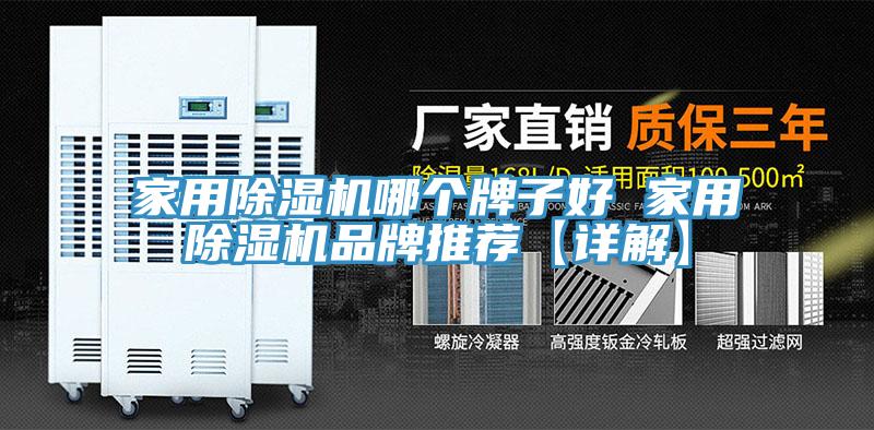 家用除濕機哪個牌子好 家用除濕機品牌推薦【詳解】