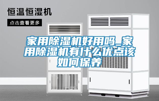 家用除濕機好用嗎_家用除濕機有什么優點該如何保養