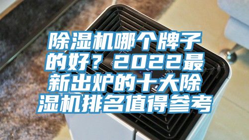 除濕機哪個牌子的好？2022最新出爐的十大除濕機排名值得參考