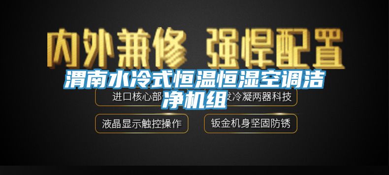 渭南水冷式恒溫恒濕空調(diào)潔凈機(jī)組