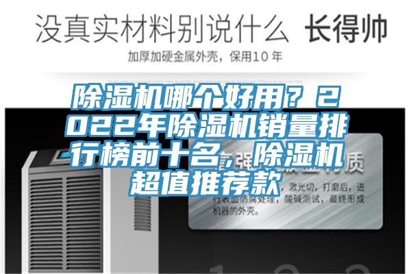 除濕機哪個好用？2022年除濕機銷量排行榜前十名，除濕機超值推薦款